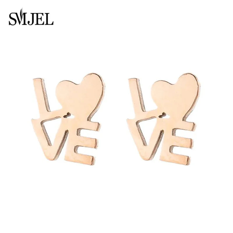 2025 Stainless Steel Jesus Cross Earrings – Men’s Christian Stud Jewelry with Heart Charm - Image 13