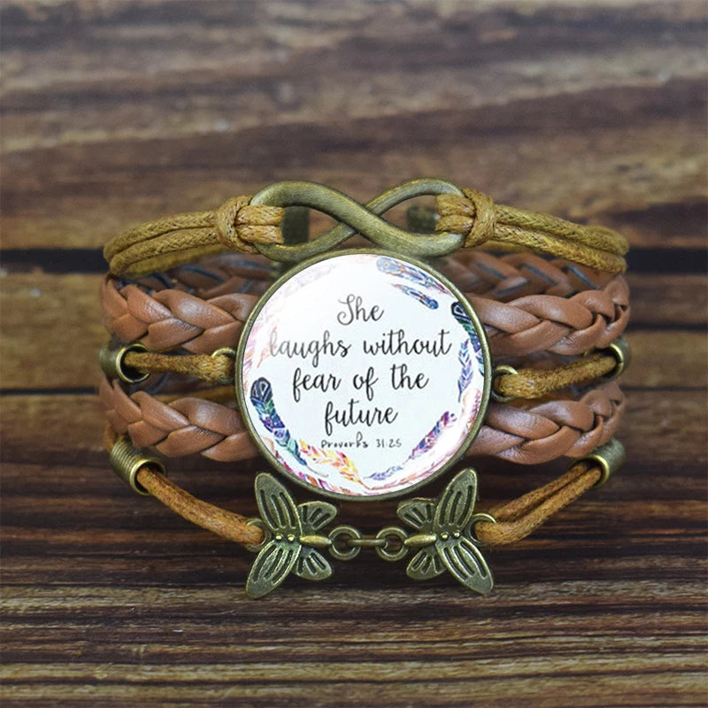 Bible Verse Bracelet – Religious Jewelry for Men & Women - Image 25