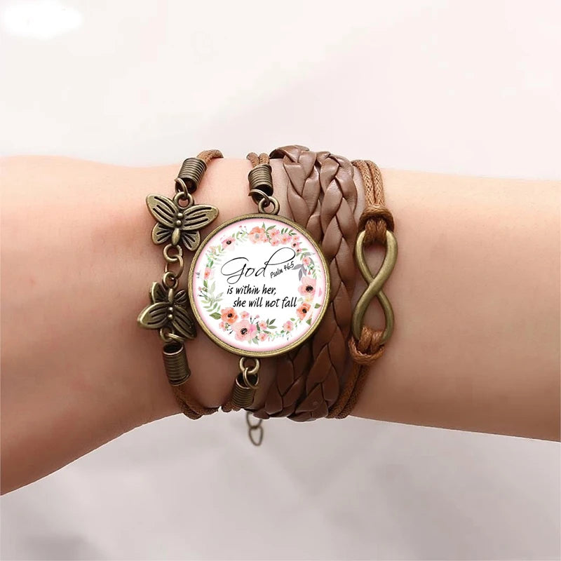 Bible Verse Bracelet – Religious Jewelry for Men & Women - Image 3