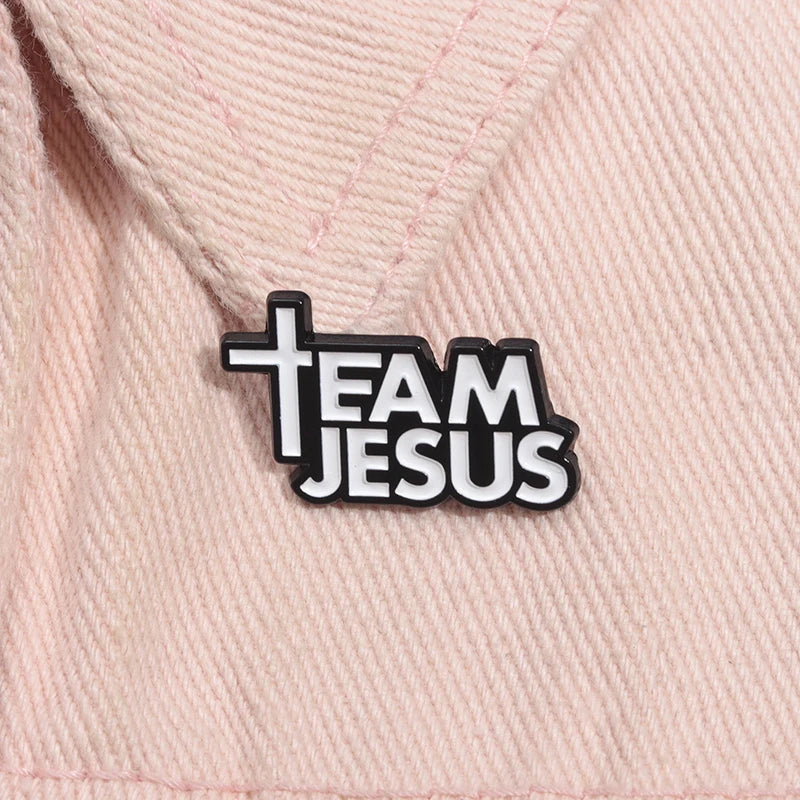 30-Piece Set Jesus Christ Faith Enamel Pins – Wholesale Christian Cartoon Brooches & Lapel Badges - Image 6