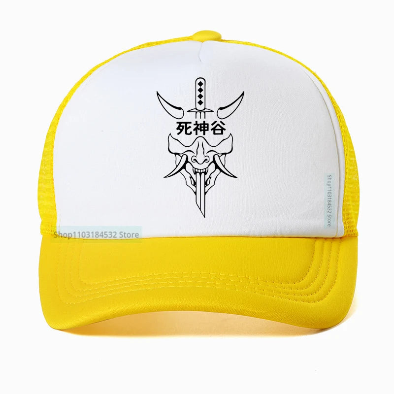 Death God Shinigami Valley Logo Baseball Cap – Adjustable Summer Sports Hat - Image 8