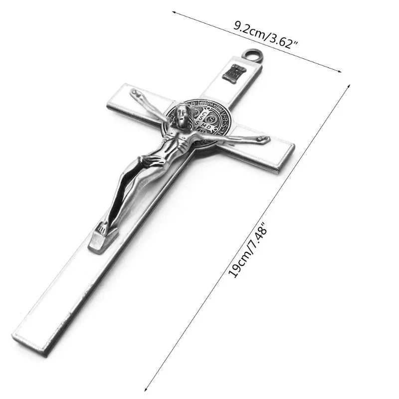 1Pc Church Relics Jesus on the Stand Cross - Image 6