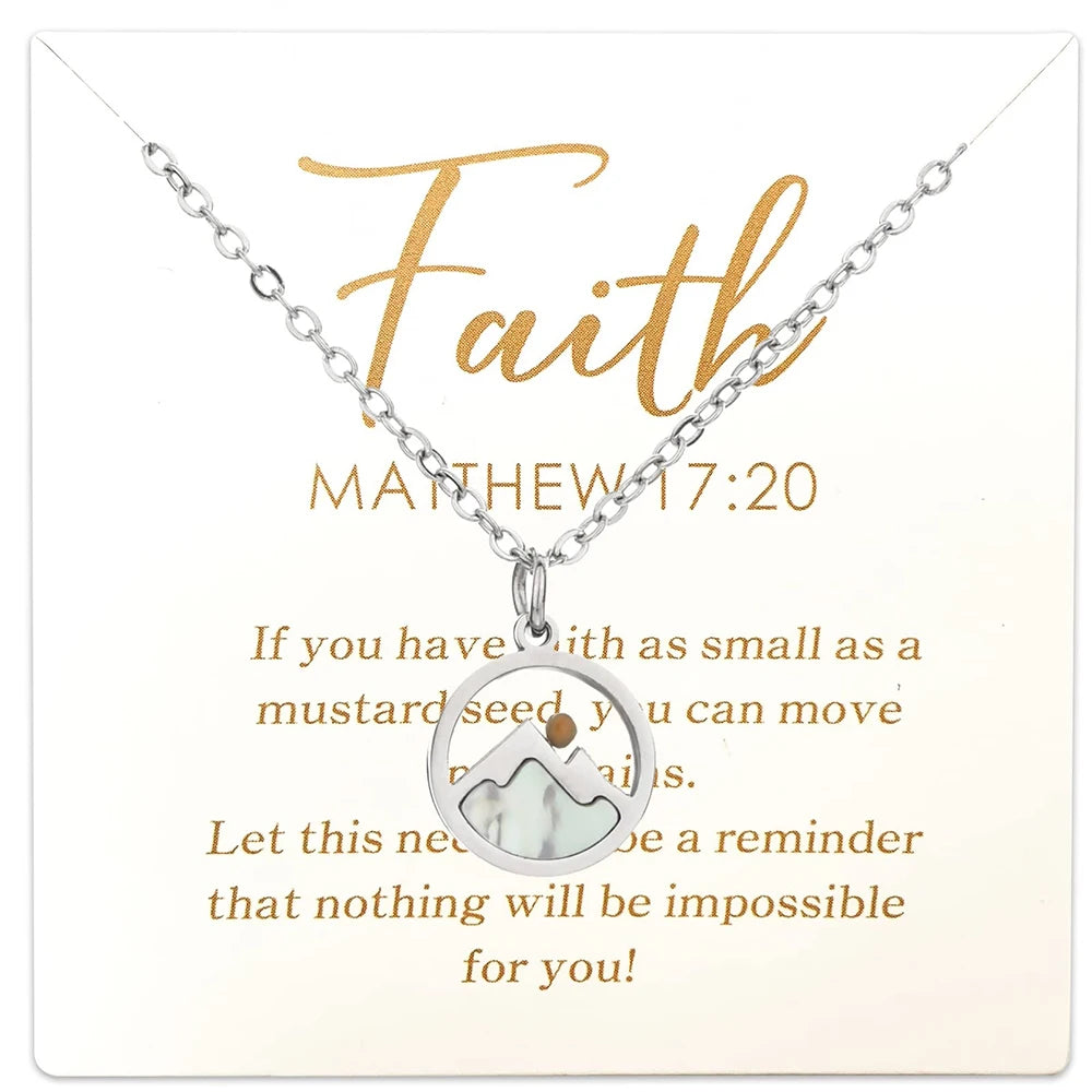 Mustard Seed Necklace for Women – Faith Jewelry Christian Gift - Image 9