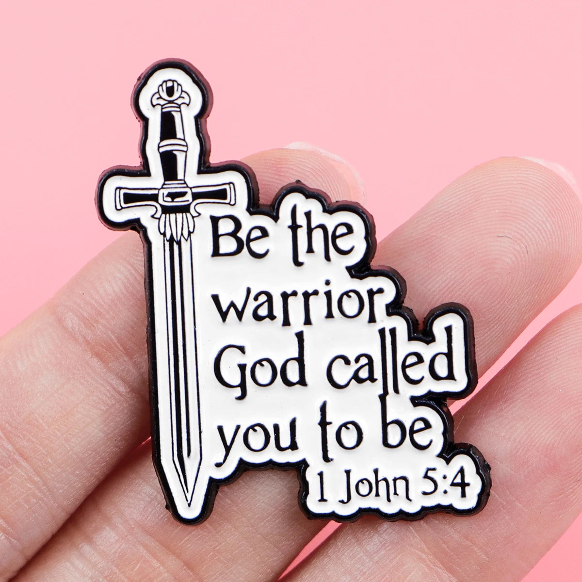 Jesus & Bible Enamel Pin – Inspirational Christian Lapel Badge for Backpacks & Clothing - Image 5