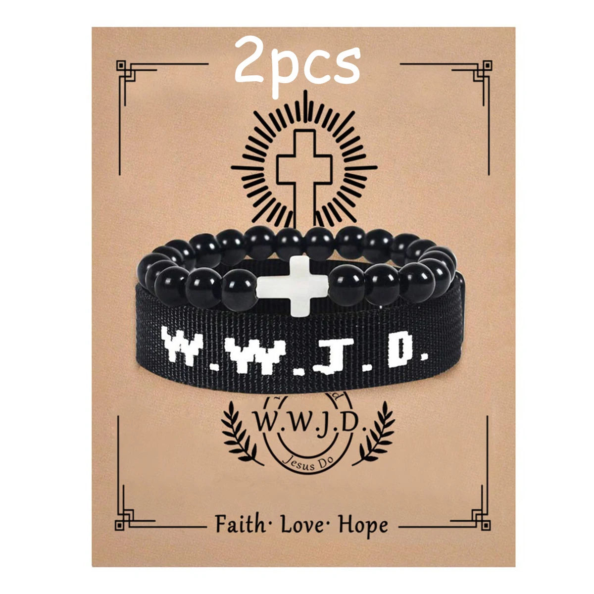 Harong WWJD Adjustable Colorful Bracelets – Inspirational Christian Jewelry for Men & Women - Image 11