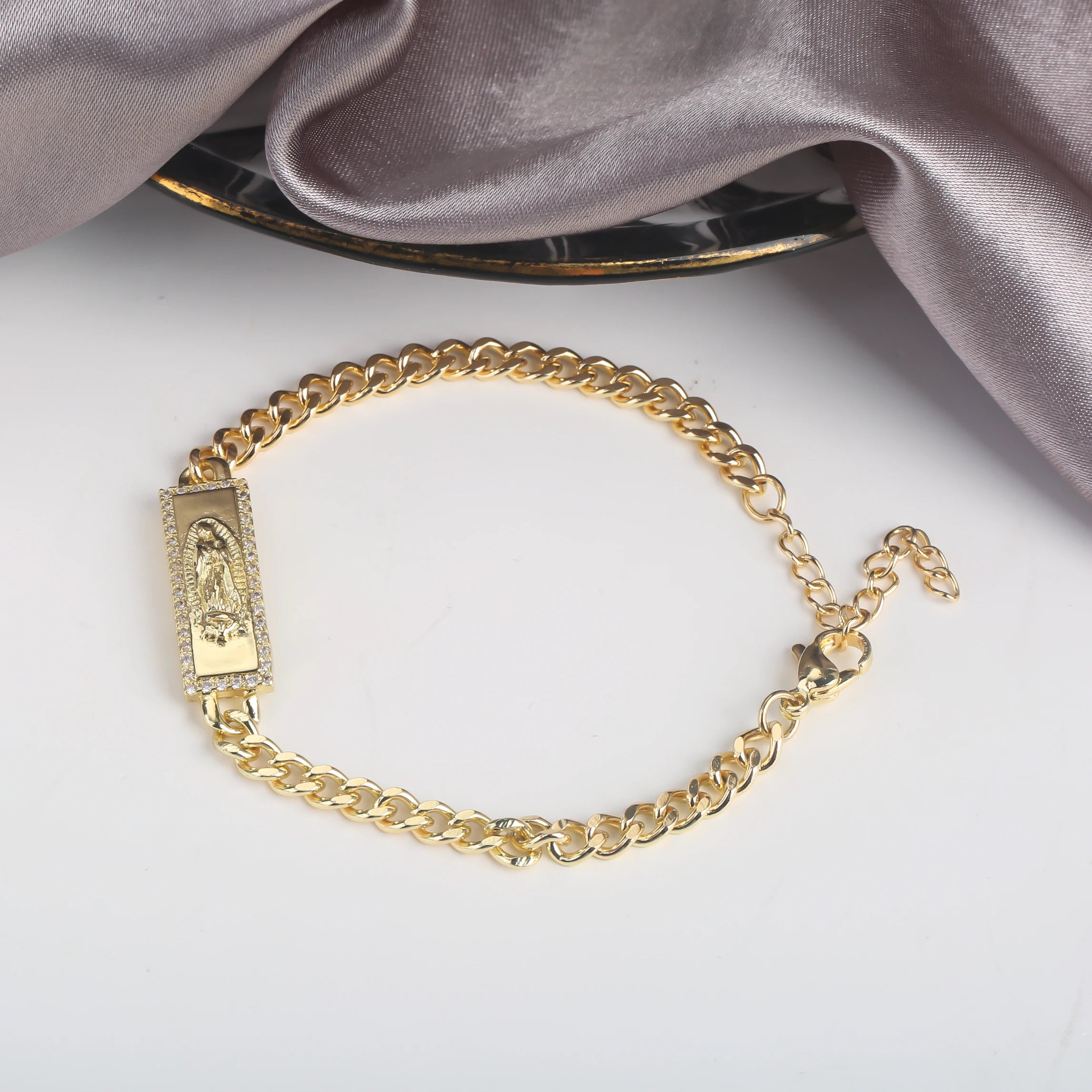 High-Quality St. Jude & Madonna Bracelet – Religious Jewelry Gift for Men & Women - Image 17