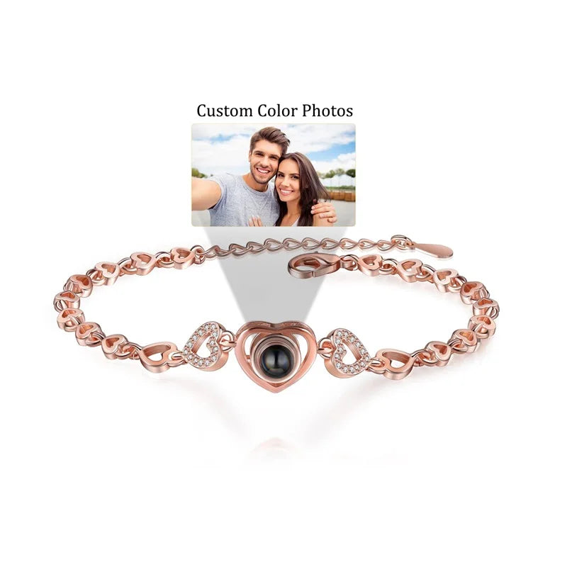 Custom Photo Projection Bracelet – Personalized “I Love You” Bracelet in 100 Languages - Image 9