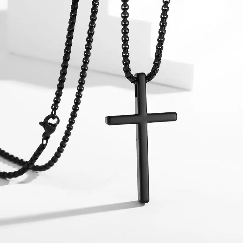 2025 New Christian Virgin Mary & Jesus Cross Necklace – Unisex Religious Pendant Jewelry - Image 6
